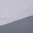 White Polyester Cleaning Cloth Wiper 6'' * 6'' Good Abrasion Resistance
