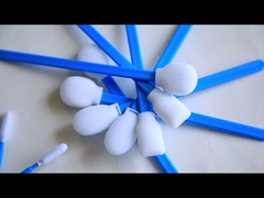 Cotonete do poliéster