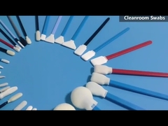 Rectangular Quadrado Espuma pontiaguda Tip Swabs para limpeza de impressora eletrônica