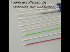 Swabs Nasais Estéreis de Nylon Flocado para Coleta de Amostras