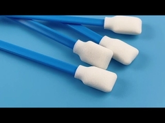Esponjas de limpeza retangulares planas de espuma azul que permitem a rápida absorção de contaminantes