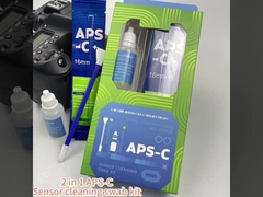 Kit de esfregaços para limpeza de sensores