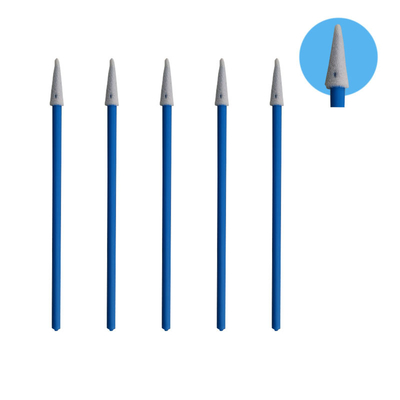 Esponja aberta Mini Pointed Head Foam Swabs da pilha para a sala de limpeza