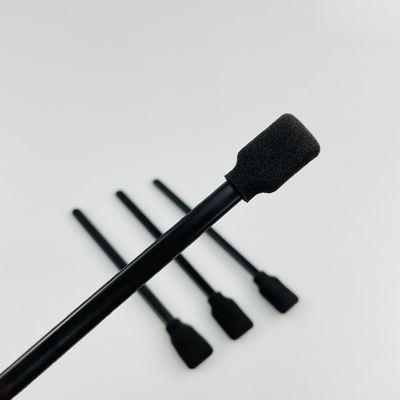 O cotonete preto limpo PP da ponta da espuma do plotador cola o retângulo quadrado material