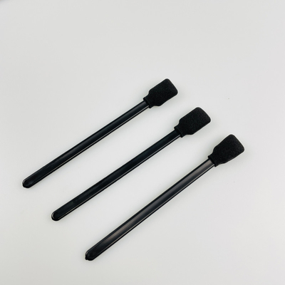 O cotonete preto limpo PP da ponta da espuma do plotador cola o retângulo quadrado material