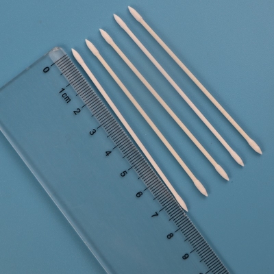 Vara de papel biodegradável 2.2mm Mini Pointed Cotton Bud Swab BB-013