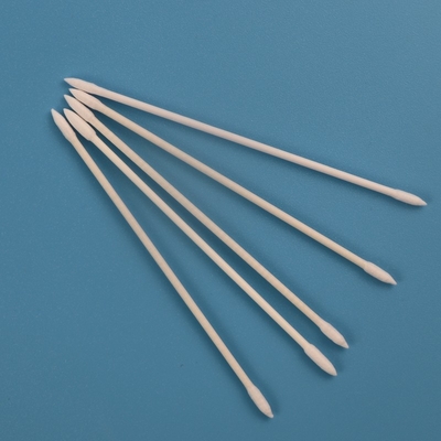 Vara de papel biodegradável 2.2mm Mini Pointed Cotton Bud Swab BB-013