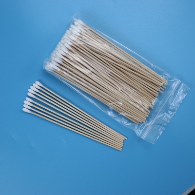 6" Qtips de madeira longos Eco do cotonete de algodão da vara amigável