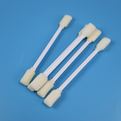 Cotonete principal da espuma da sala de limpeza do retângulo dobro sem fiapos para a impressora Cleaning