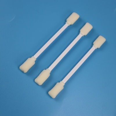 Cotonete principal da espuma da sala de limpeza do retângulo dobro sem fiapos para a impressora Cleaning