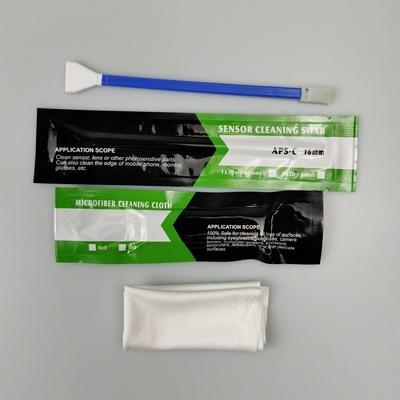 Cotonete de sensor de quadro completo com lenços de microfibra