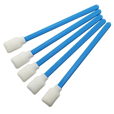 Cotonete de limpeza do molde da espuma do plutônio com o punho preto 12pcs/Bag dos PP