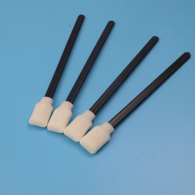 50pcs/Bag PP pretos sem fiapos colam o cotonete da espuma do retângulo da sala de limpeza para a limpeza do molde