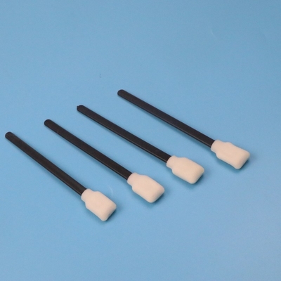 50pcs/Bag PP pretos sem fiapos colam o cotonete da espuma do retângulo da sala de limpeza para a limpeza do molde