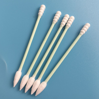 3" composição de papel verde Eco-amigável da vara que remove o algodão Bud Swab For Daily Use