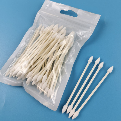3" cotonete de algodão cosmético amigável de Bud Swab For Makeup Application do algodão de Eco