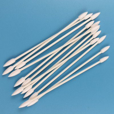 o dobro de papel amigável da vara de 3mm Eco apontou o cotonete de algodão cosmético dos Qtips para a remoção da composição