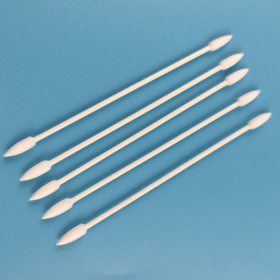 o dobro de papel amigável da vara de 3mm Eco apontou o cotonete de algodão cosmético dos Qtips para a remoção da composição