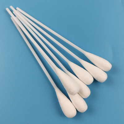 cotonete de algodão principal redondo grande de Bud Biodegradable Makeup Removing Applicator do algodão dos Qtips de 10mm