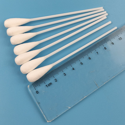 cotonete de algodão principal redondo grande de Bud Biodegradable Makeup Removing Applicator do algodão dos Qtips de 10mm