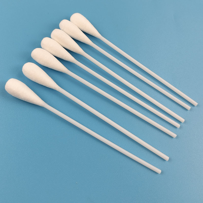 cotonete de algodão principal redondo grande de Bud Biodegradable Makeup Removing Applicator do algodão dos Qtips de 10mm