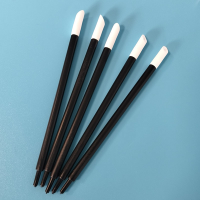 Cotonete de limpeza da espuma do plutônio do cotonete 5mm do molde preto sem fiapos do punho T-11 para a impressora Cleaning