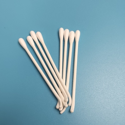 Papel biodegradável de uso diário Bastão de papel Qtips Limpeza de ouvido Swab de algodão com gancho
