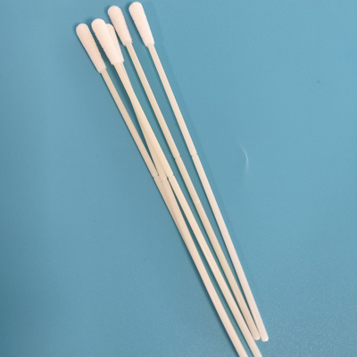Esfregões de colheita de amostras de nylon esterilizado com flocos Esfregões orais envoltos individualmente