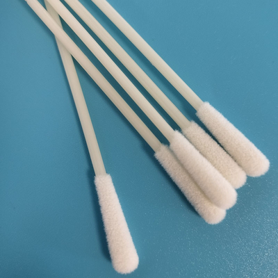 Esfregões de colheita de amostras de nylon esterilizado com flocos Esfregões orais envoltos individualmente