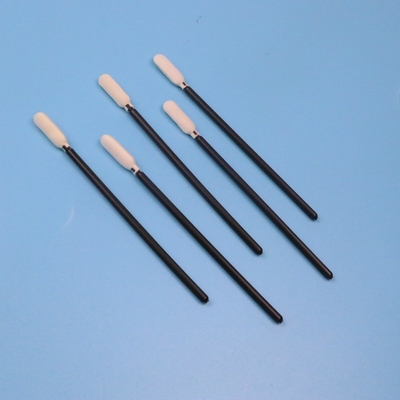 TX746 Low Particle Out Black Handle Sponge Foam Tip Cleanroom Swab para limpeza de impressora