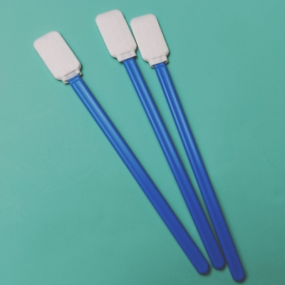 714 Lint Free Flat Square Dacron Cleaning Stick Car Cleaning Swab de poliéster para sala limpa