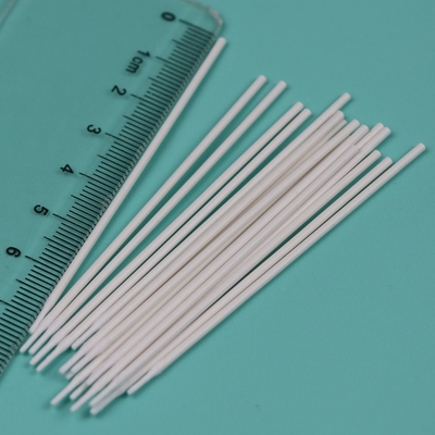 Biodegradável 1 mm Micro Qtips pontiagudos de fibra óptica limpeza de algodão Bud Swab