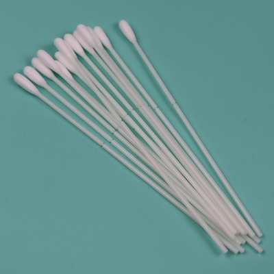 150 mm ABS Stick Cotton Bud Swab Coleção de Especimens Orais Swab com Ponto de Quebra