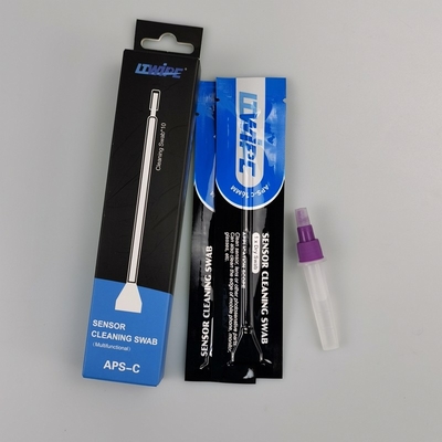 Lint-free Blue Stick Sensor Cleaning Swabs para manutenção de sensores de câmera
