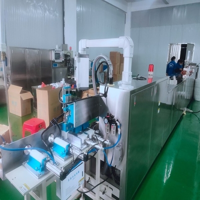 Máquina de lavagem de algodão de aço inoxidável elétrico automática de natureza 100 esfregões por minuto Capacidade