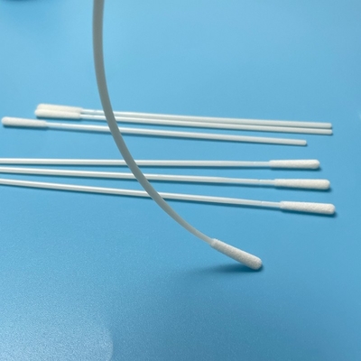Esfregões de recolha de amostras com nylon flocado macio não prejudicam o paciente