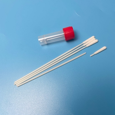 Esfregões de recolha de amostras com nylon flocado macio não prejudicam o paciente