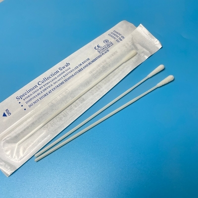 15 cm de comprimento de colheita de espécimes tampões de colheita de amostras de garganta com ponto de ruptura de 30 mm