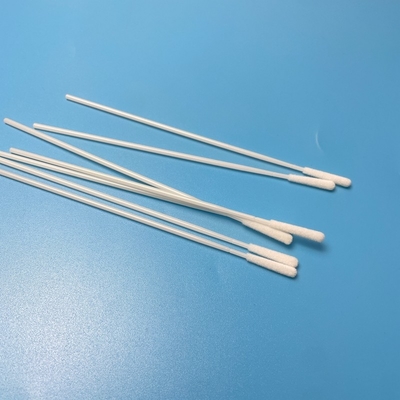 Swab estéril descartável de nylon floculado 150mm para meio de transporte viral