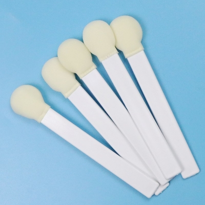 145 mm Bastão de PP Branco 30 mm Cabeça Grande Redonda Bastão de Esponja de Espuma Médica Swab Applicator