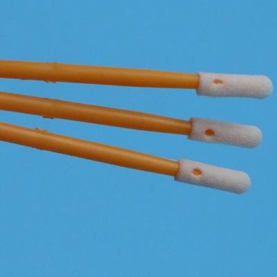 TX742 Lint Free Detailing Sponge Swab Comprimido Small Foam Tip Cleanroom Swab para limpeza de fábrica