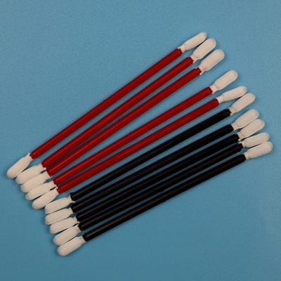 Lint Free Black Handle Swab de limpeza de carro de limpeza de poliéster