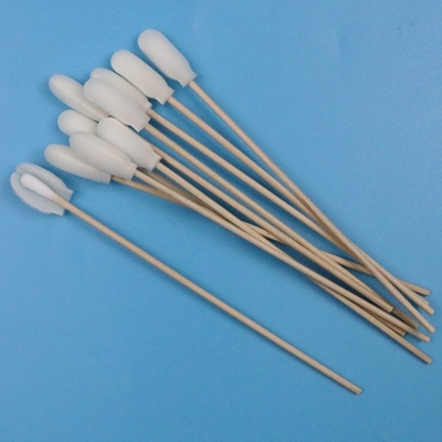 720 Lint Free Wood Stick Soft Foam Cover Cotton Cleanroom Swab Applicator Aplicador de limpeza