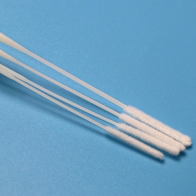 Esfregão nasal de nylon enrolado em flocos individual Esfregão de colheita de amostras estéreis com tubo