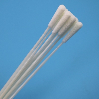 Esfregão oral de nylon de bastão ABS descartável estéril de recolha de amostras