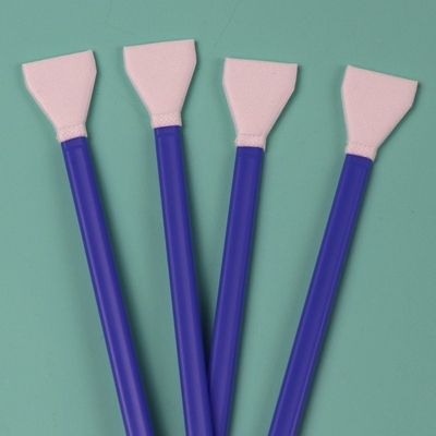 Swab de limpeza de câmera de ponta dupla de bastão azul envolto individualmente Swab de sensor de microfibra APS-C