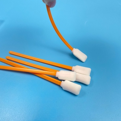 Múltiplas finalidades 5 polegadas de limpeza esfregões de espuma laranja Retangular dicas de espuma PP durável Mãos não derramamento Design