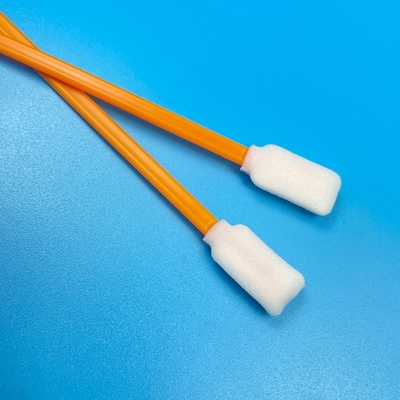 Esfregões de espuma de punho durável (50pcs) - cabeça de esponja de punho laranja/preta de 125mm sem lingotes para limpeza de superfícies sensíveis