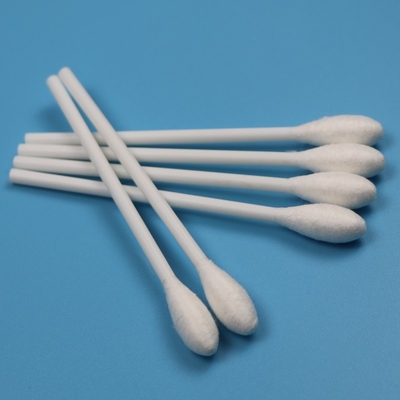 Disponível 10cm PP Stick Big Round Head Qtips Medical Cotton Bud Swab Applicator