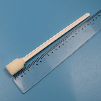 228mm Lint Free White Extra Long Handle Rectangular Cleanroom Swab Impressora UV Swab de espuma de limpeza